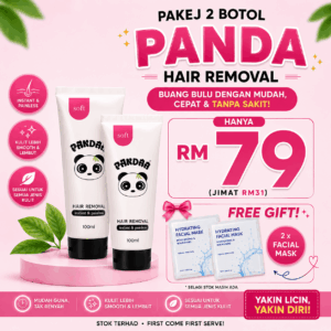 Set Double Panda Hair Removal
